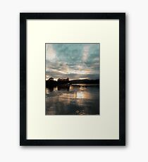 Fishing shack Framed Print