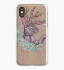 Rabbit in the Moon iPhone Case
