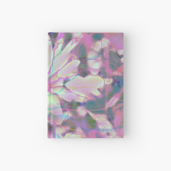 Floral abstraction Hardcover Journal
