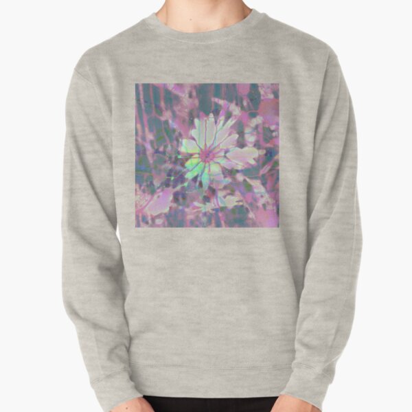 Floral abstraction Pullover Sweatshirt