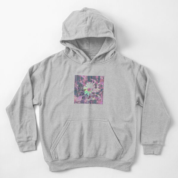 Floral abstraction Kids Pullover Hoodie
