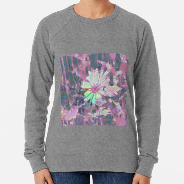 Floral abstraction Lightweight Sweatshirt