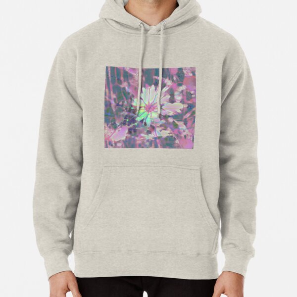 Floral abstraction Pullover Hoodie