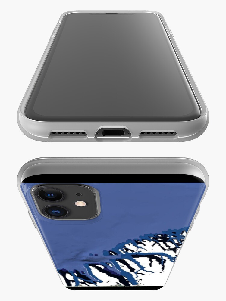 Alternate view of "Ocean Meets Ice" - phone iPhone Case & Cover