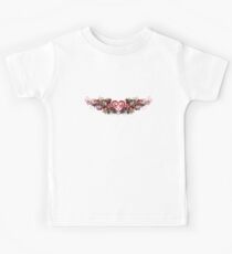 HeartnScrollsonwhite Kids Tee