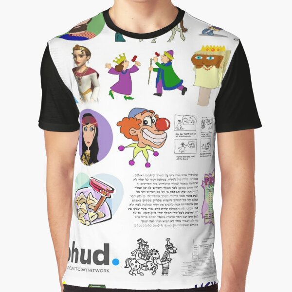 Purim, Haman, Esther, Happy Purim Graphic T-Shirt