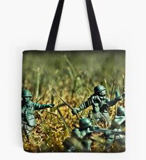 Toy Soldiers Attack! (Lomo image) Tote Bag