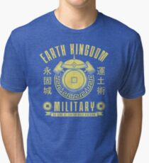 Avatar Earth Kingdom Tri-blend T-Shirt