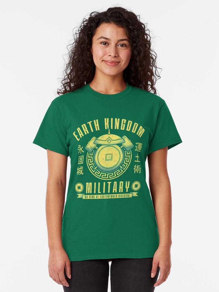 avatar earth kingdom shirt