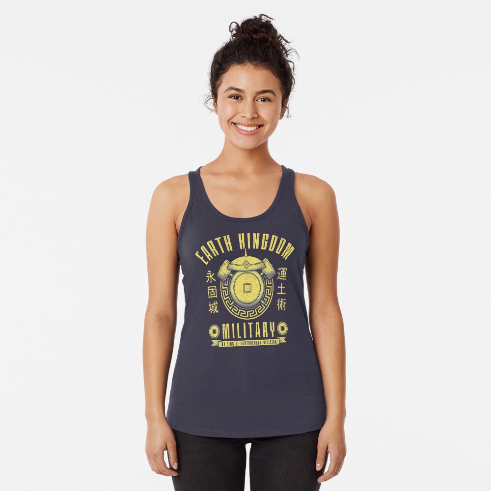 Avatar Earth Kingdom Racerback Tank Top
