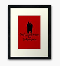The Consulting Detective and His Army Doctor Framed Print