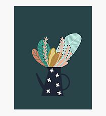 Lámina fotográfica Cafetera botánica