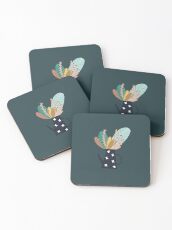 Posavasos Cafetera botánica
