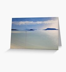tresco evening light Greeting Card