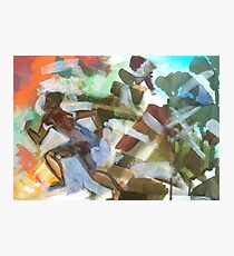 Running One - For Holocaust Memorial Day by Jenny Meehan Photographic Print