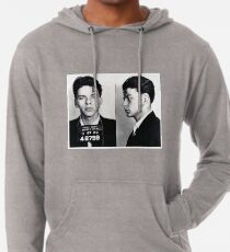 Frank Sinatra Mug Shot Lightweight Hoodie