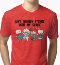 Camiseta de tejido mixto rugrats