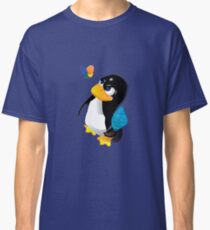 What are you doing, Tux? Classic T-Shirt