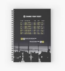 Change Your Ticket Spiral Notebook