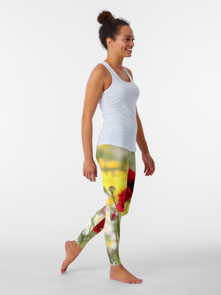 Alternate view of Poppy portrait Leggings