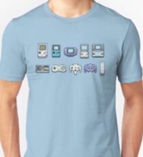 Nintendo consoles Unisex T-Shirt