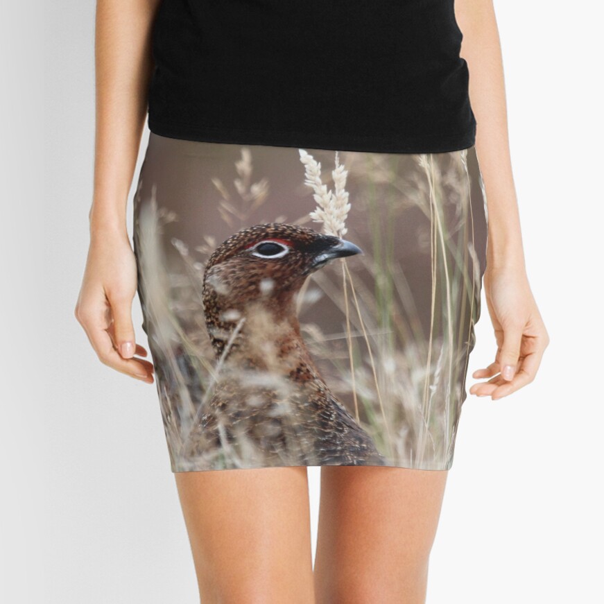 Grouse pose Mini Skirt