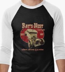 The Rat's Nest Men's Baseball ¾ T-Shirt
