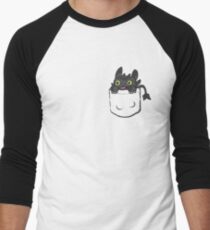 Pocket Toothless Men's Baseball ¾ T-Shirt