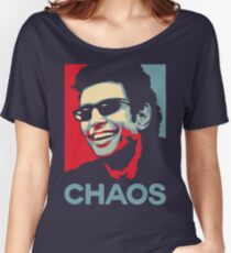 Ian Malcolm 'Chaos' T-Shirt Women's Relaxed Fit T-Shirt