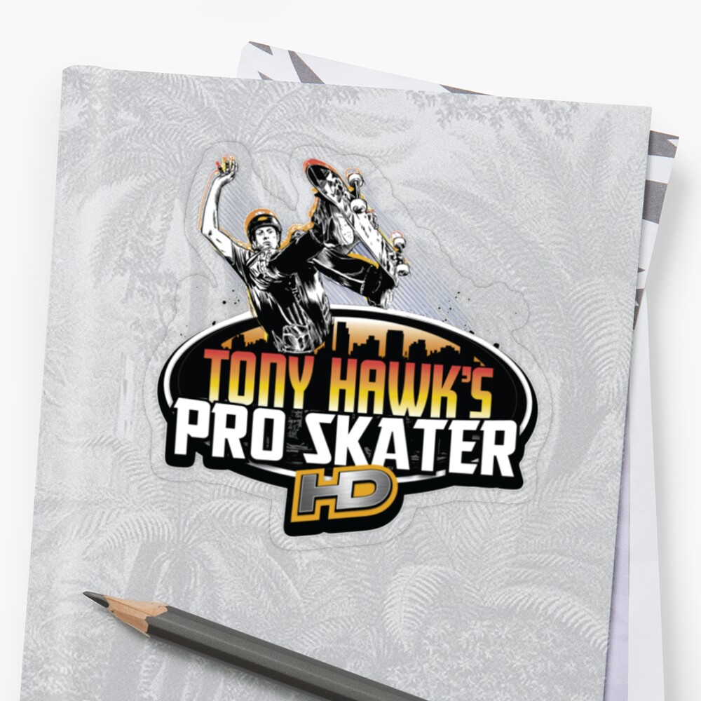 Tony Hawks Pro Skater Hd Sticker By Sk8 Aesthetic Redbubble