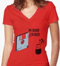 Im Your Father Women's Fitted V-Neck T-Shirt