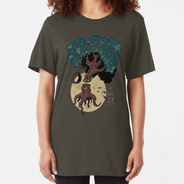 Placid Panpsychic Slim Fit T-Shirt