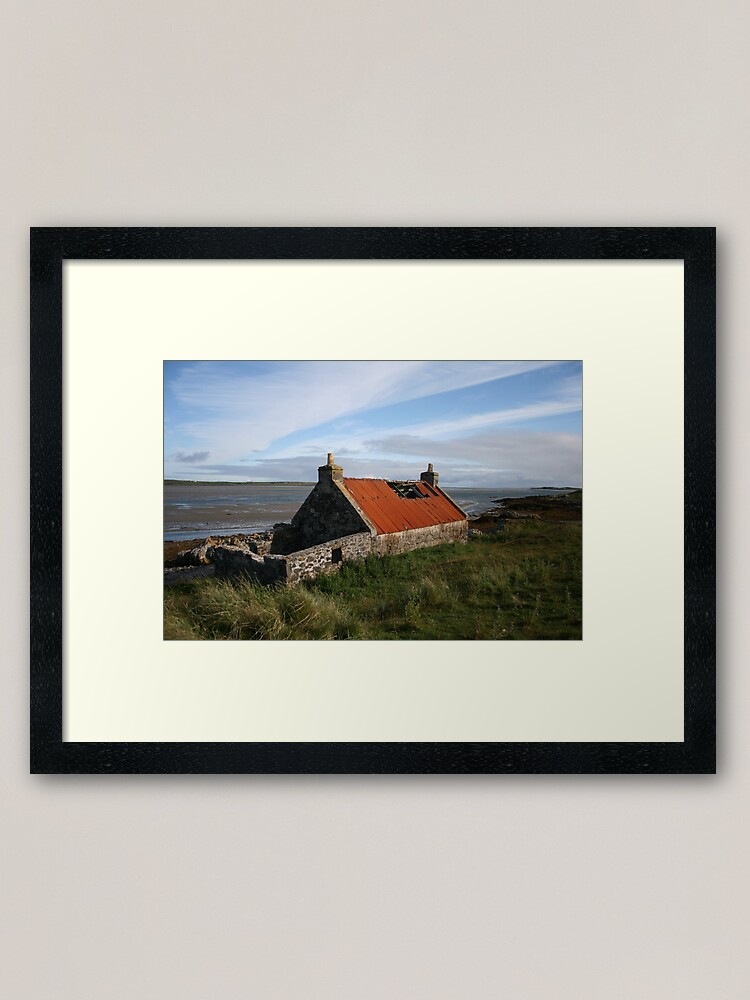 Alternate view of Rusty roof Framed Art Print