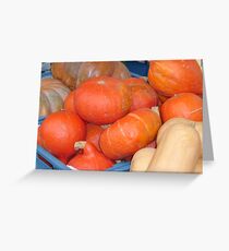 PUMPKIN READY FOR PUMPKIN-PIE Greeting Card