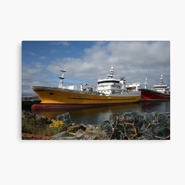 Pelagic fleet Canvas Print