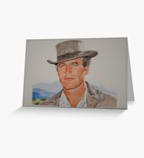 Young blue eyes.. Greeting Card