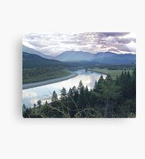 Columbia River At Trail (2) Canvas Print