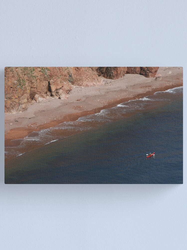 Alternate view of Red Canvas Print