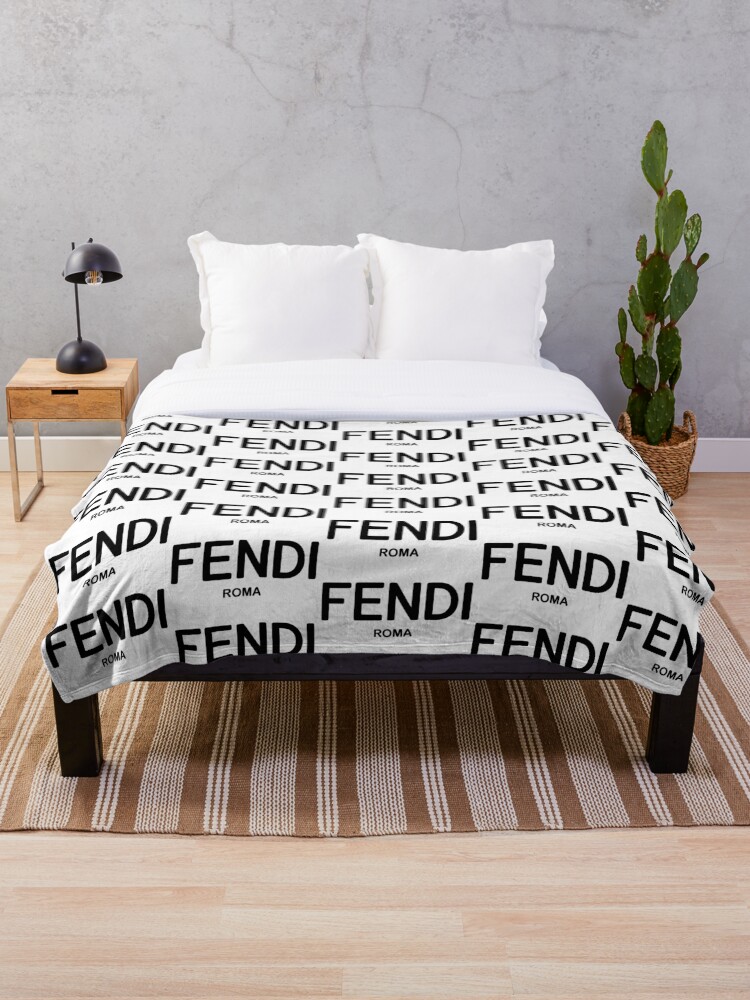 fendi throw blanket