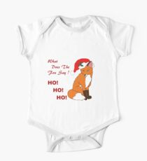 Foxy Santa One Piece - Short Sleeve