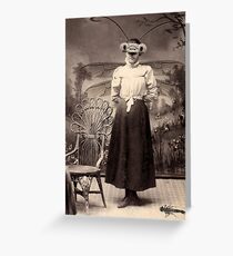 Ms. Damselfly Greeting Card