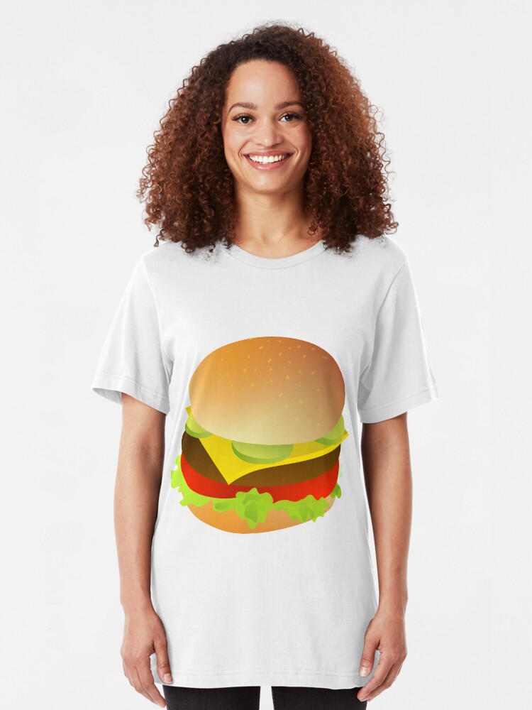 hamburger t shirt