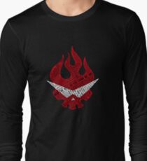 Gurren Lagann Typografie Langarmshirt
