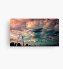 St Louis Sky Line Canvas Print