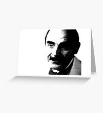 Belgian Detective Greeting Card