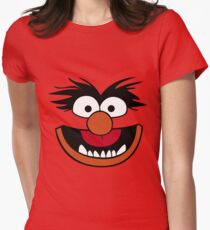 Animal Muppet (Orange Lips&Nose) Women's Fitted T-Shirt