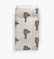 Retro Cine Camera Duvet Cover