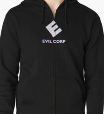 Evil Corp Zipped Hoodie