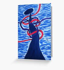 Dreamer of Death-1 Greeting Card