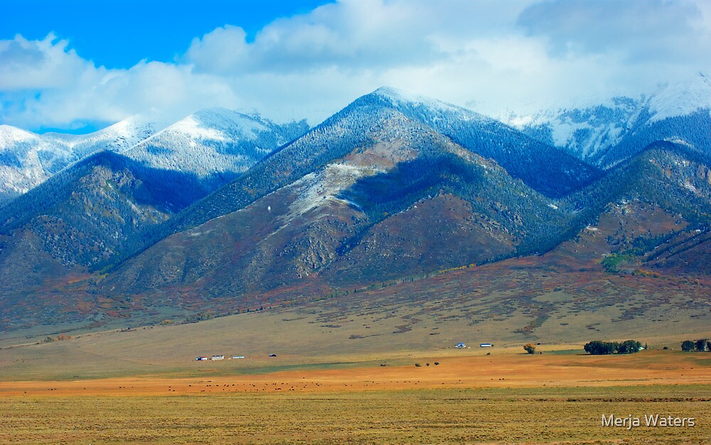 Sangre De Cristo Mountains In Fall Colors By Merja Waters Redbubble   Flat,1000x1000,075,f 